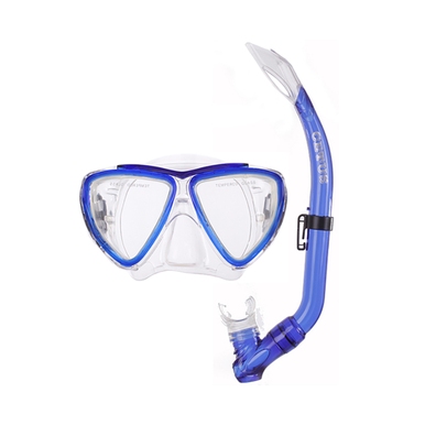 KIT DE MERGULHO INFANTIL BARI CETUS AZUL