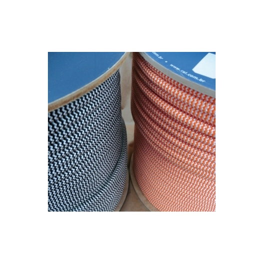 CORDA SEMI-ESTÁTICA POLARIS 11MM (O METRO) CSL LARANJA/BRANCO
