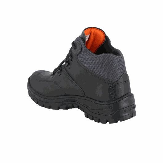 BOTA ADVENTURE DE TRILHA UNISEX EM COURO PS-410 ECOSAFETY PRETO