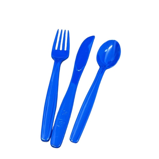 KIT COZINHA P/ 1P CAMP DINNER (6PCS) 360 DEGREES AZUL ESCURO