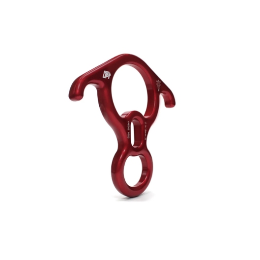 FREIO 8 ALUMINIO C/ ORELHA 40KN SIDEUP VERMELHO