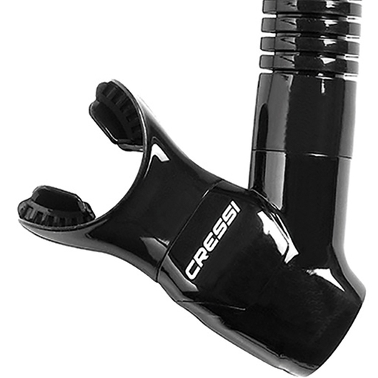 SNORKEL SUPERNOVA DRY SILICONE CRESSI PRETO
