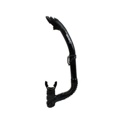 SNORKEL EM SILICONE SK-10 DRY FUN DIVE PRETO/PRETO