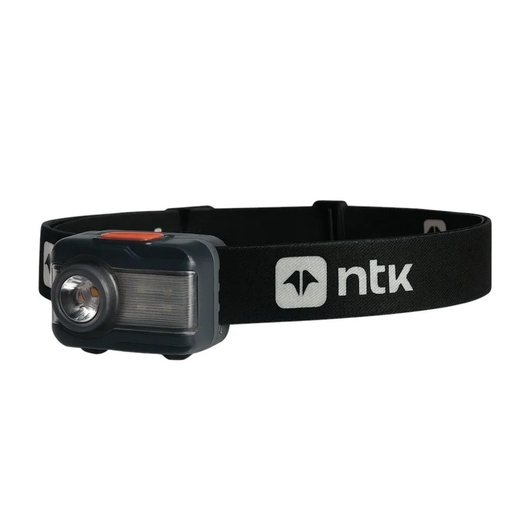 LANTERNA DE CABEÇA DUAL 400 LUMENS C/ CARREGAMENTO HIBRIDO NAUTIKA 