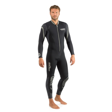 MACACÃO MASCULINO BAHIA FLEX 2.5MM CRESSI PRETO/CINZA