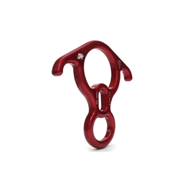 FREIO 8 ALUMINIO C/ ORELHA 40KN SIDEUP VERMELHO