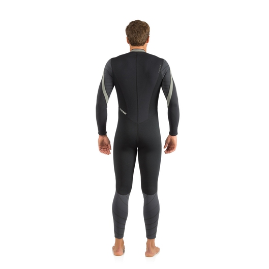 MACACÃO MASCULINO BAHIA FLEX 2.5MM CRESSI PRETO/CINZA