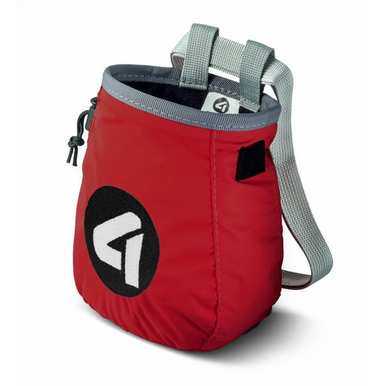 SACO PARA MAGNÉSIO CHALK BAG 4CLIMB VERMELHO