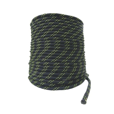 CORDA SEMI-ESTÁTICA K2 10,5MM (O METRO) CASA DAS CORDAS PRETO