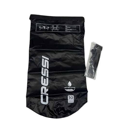 SACO ESTANQUE IMPERMEÁVEL DRY BAG TEK CRESSI PRETO