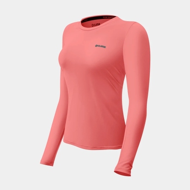 BLUSA  DRY TECH FEMININA MANGA LONGA 4CLIMB SALMÃO