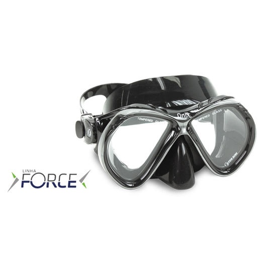 MASCARA ONIX FUN DIVE PRETO/PRETO