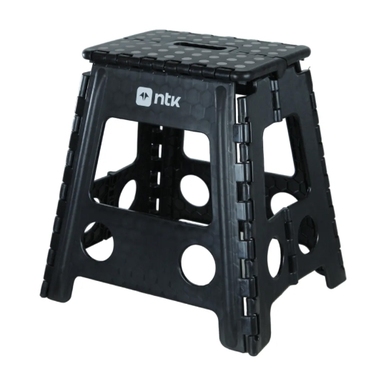 BANQUETA DOBRÁVEL STEP 2 NAUTIKA PRETO