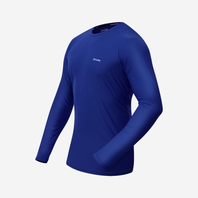 BLUSA  DRY TECH MASCULINA MANGA LONGA 4CLIMB AZUL MARINHO