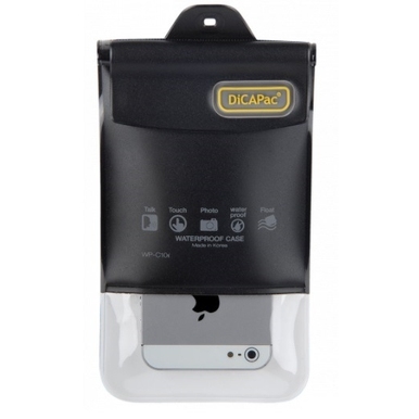 CAPA AQUATICA SMARTPHONES UNIVERSAL WP- C25I DICAPAC PRETO/TRANS