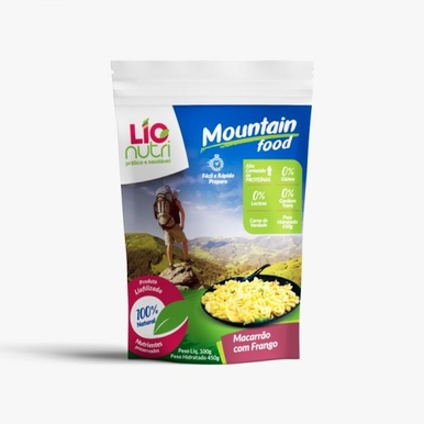 MACARRÃO COM FRANGO LIOFILIZADO LIONUTRI