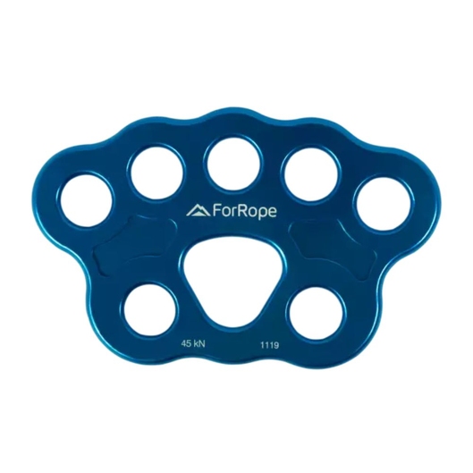 PLACA DE ANCORAGEM 8 FUROS 40KN FOR ROPE