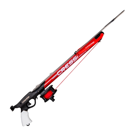 ARBALETE COMANCHE PRO DUE CRESSI VERMELHO