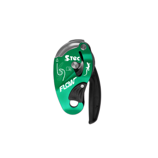 DESCENSOR FLOW ANTI PANICO D05 SAFETEC VERDE
