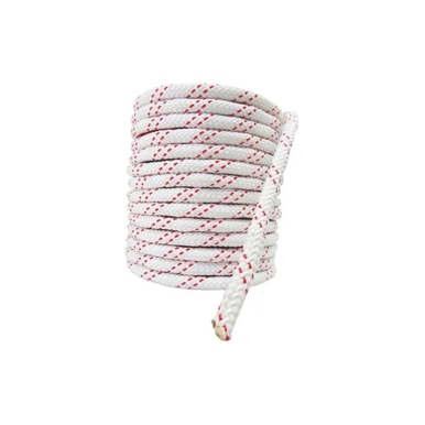 CORDA SEMI ESTÁTICA P48F 11MM TIPO A (O METRO) PLASMÓDIA BRANCO/VERMELHO