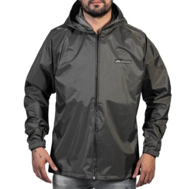 JAQUETA CAPA DE CHUVA CUMULUS TRILHAS E RUMOS  GRAFITE