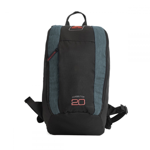 MOCHILA COMMUTER 20 TRILHAS E RUMOS PRETO/CINZA