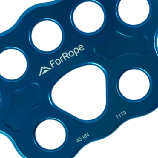 PLACA DE ANCORAGEM 8 FUROS 40KN FOR ROPE