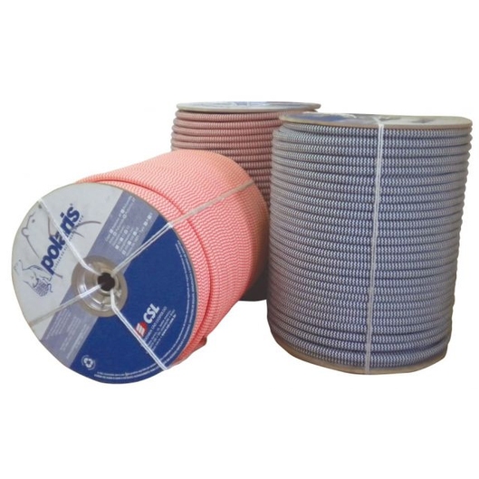 CORDA SEMI-ESTÁTICA POLARIS 11MM (O METRO) CSL PRETO/BRANCO