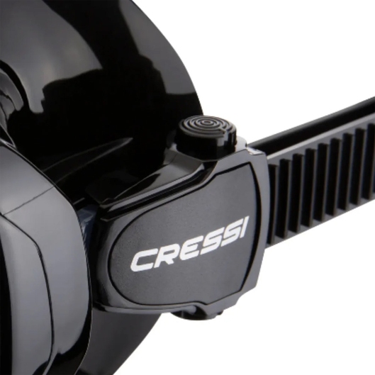 MASCARA RANGER C/ ANTIFOG CRESSI PRETO