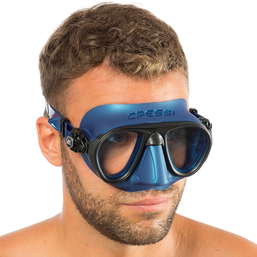 MASCARA CALIBRO CRESSI AZUL