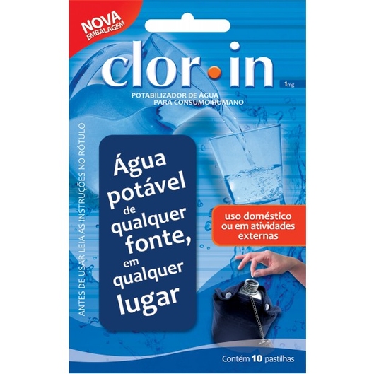 PURIFICADOR DE ÁGUA CLORIN 1 CLORIN