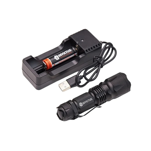 LANTERNA BOLT INVICTUS PRETO