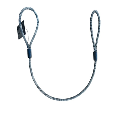 ESTROPO DE CABO DE AÇO GALV 3/8 6X19 1M CIA DOS CABOS