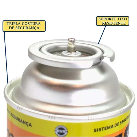 CARTUCHO DE GÁS CAMPGAS 230 G NAUTIKA