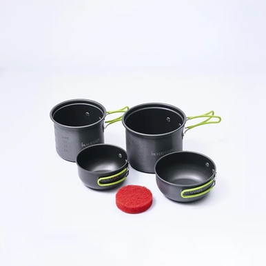 CONJUNTO DE PANELA HAWAPI VERDE LIMÃO