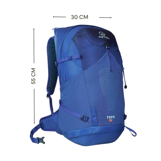 MOCHILA TOPO 32 AZTEQ AZUL