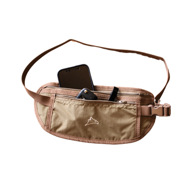 POCHETE MONEY BELT TRIP CONQUISTA CAQUI