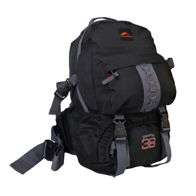 MOCHILA CRAMPON 38 TRILHAS E RUMOS PRETO