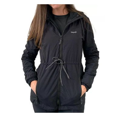 JAQUETA SILENCE TRICLIMATE FEMININA CONQUISTA PRETO