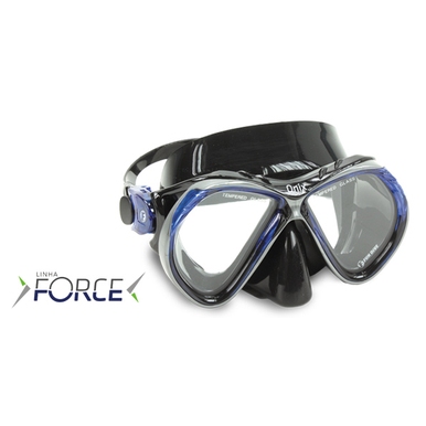 MASCARA ONIX FUN DIVE AZUL/PRETO