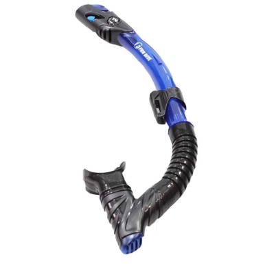 SNORKEL EM SILICONE SK-10 DRY FUN DIVE AZUL/PRETO