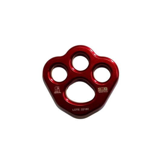 PLACA DE ANCORAGEM 3 FUROS MAIS SEG