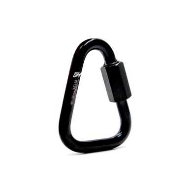 MALHA DELTA AÇO 8MM 25KN SIDEUP PRETO