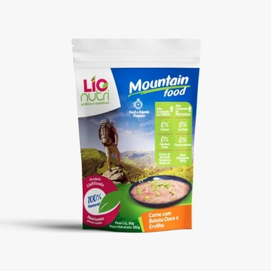 CARNE COM BATATA DOCE E ERVILHA LIOFILIZADO LIONUTRI