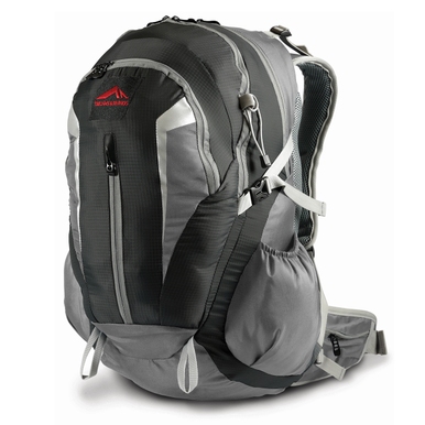 MOCHILA COMMUTER 35 TRILHAS E RUMOS PRETO/CINZA