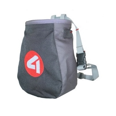 SACO PARA MAGNÉSIO CHALK BAG 4CLIMB PRETO MESCLADO
