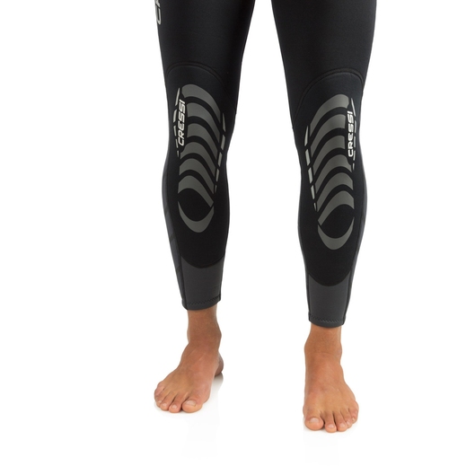 MACACÃO MASCULINO BAHIA FLEX 2.5MM CRESSI PRETO/CINZA