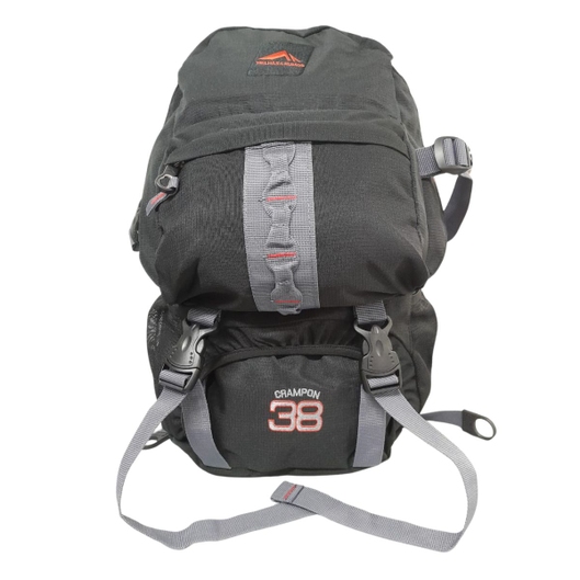 MOCHILA CRAMPON 38 TRILHAS E RUMOS PRETO