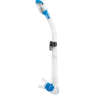 SNORKEL SUPERNOVA DRY SILICONE CRESSI AZUL/TRANS