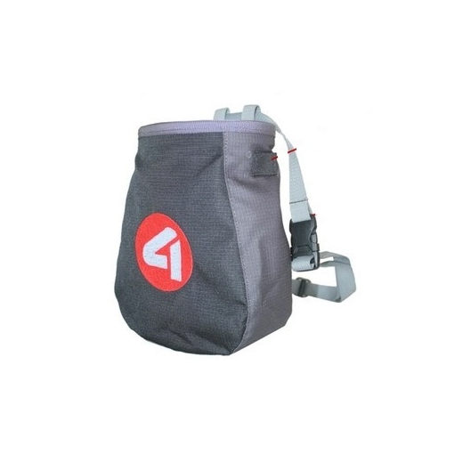 SACO PARA MAGNÉSIO CHALK BAG 4CLIMB PRETO MESCLADO